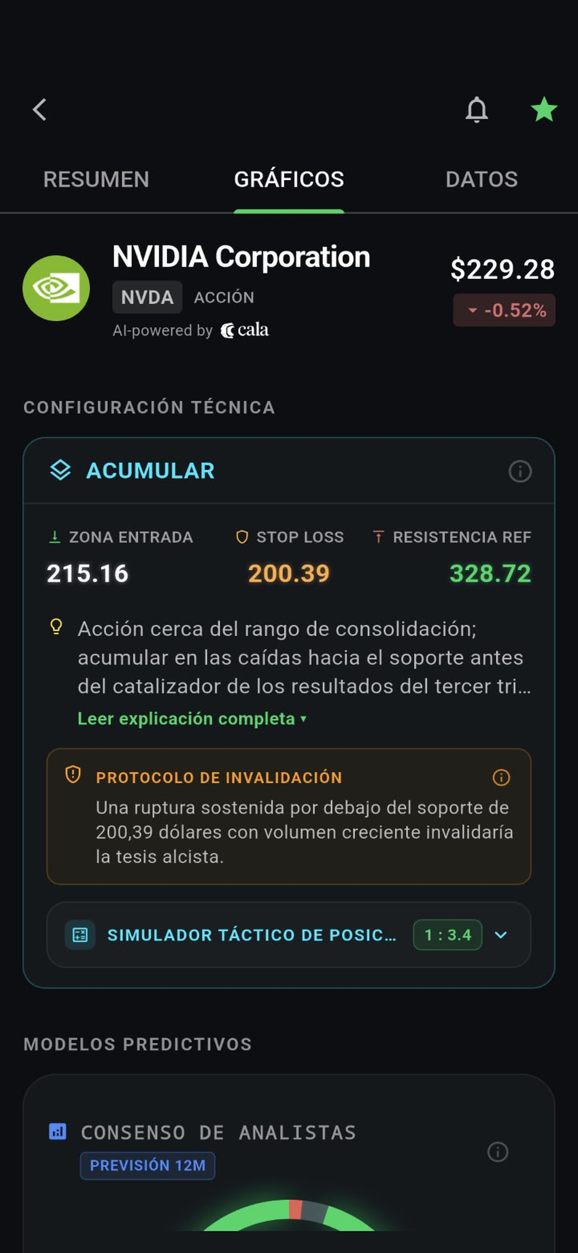 Configuración Técnica, Protocolo de Invalidación y Simulador Táctico